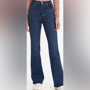 Levi’s Ribcage High-Rise Bootcut Jeans